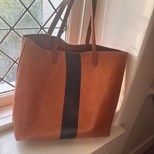 Madewell Leather Transport Tote